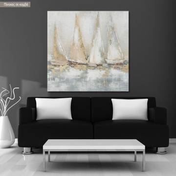 Πίνακας σε καμβά Sailing yachts