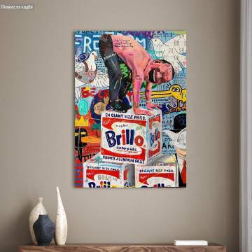 Canvas print Top of the world