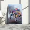 Canvas print Graffiti balance