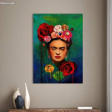 Canvas print Frida another concept