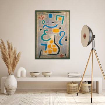 Canvas print The vase Klee P Framed canvas View 1 2