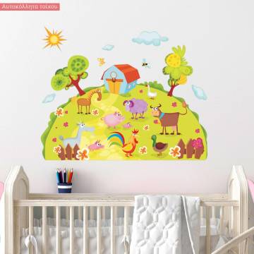 Kids wall stickersFarm animals