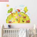 Kids wall stickersFarm animals