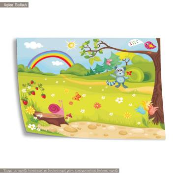 Path in the forest , poster 2