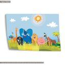 Savana animals, poster
