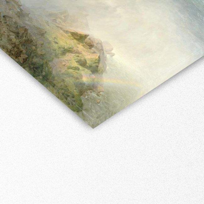 Canvas print Niagara falls, ChurchF. E.