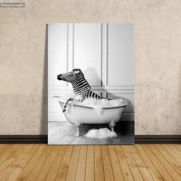 Canvas print Bath time