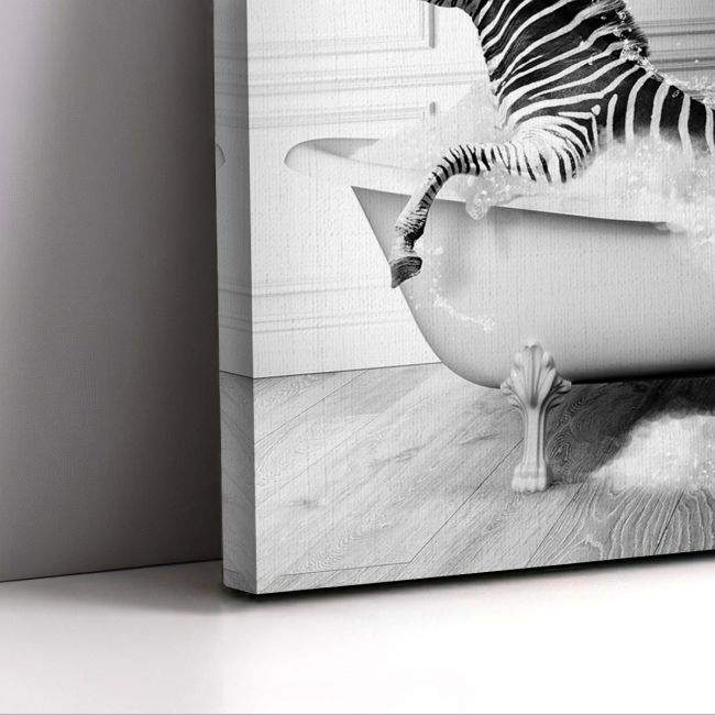 Canvas print Bath time