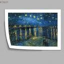 Starry night over the Rhône, Vincent van Gogh, αφίσα, κάδρο