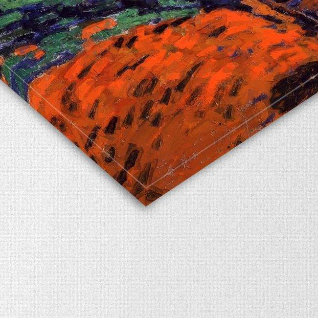 Canvas print The bridge at Chatou reart (original Vlaminck M)