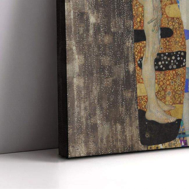 Canvas print The three ages of woman, Klimt Gustav