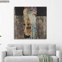 Canvas print The three ages of woman, Klimt Gustav