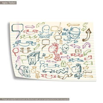 Lovely Handpainted Pattern II , poster 2