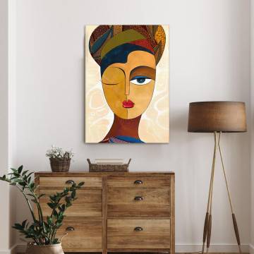 Canvas print Point of view Framed canvas View 1 2