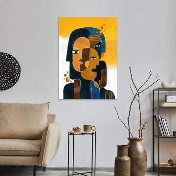 Canvas print Point of view I Framed canvas View 1 2