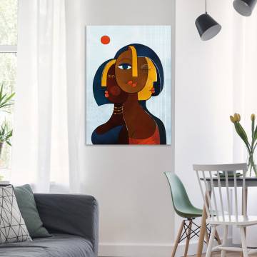 Canvas print Point of view IV Framed canvas View 1 2