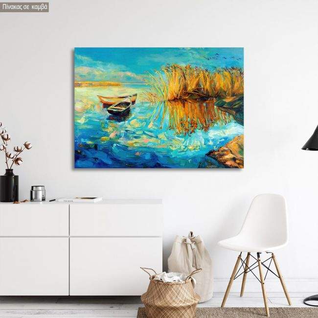 Canvas print Lake memories