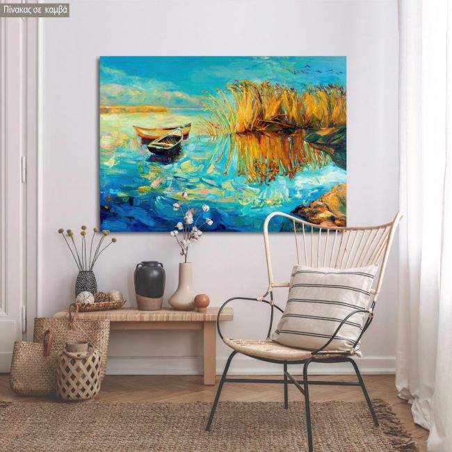 Canvas print Lake memories