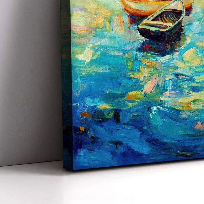 Canvas print Lake memories