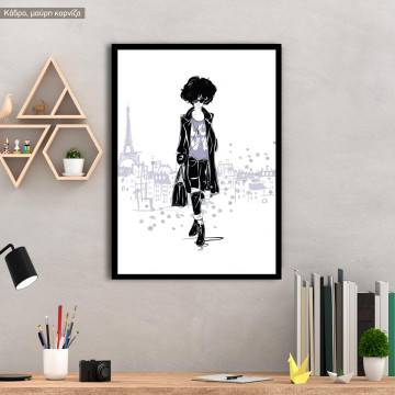 Fashion in Paris I, poster