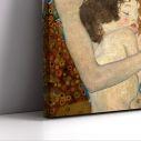 Canvas print Mother and twins, Klimt Gustav