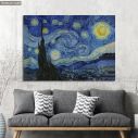 Canvas print Starry night, Vincent van Gogh
