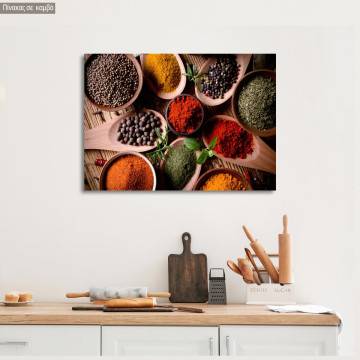 Canvas print Spices 2