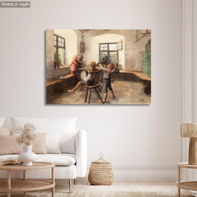 Canvas printChildren's concert, study, Iakovides