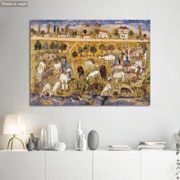 Canvas print Agia Anna, Theophilos