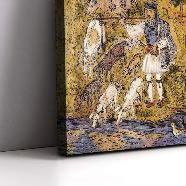 Canvas print Agia Anna, Theophilos