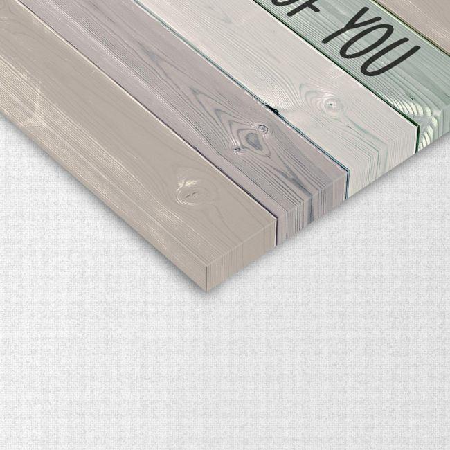 Canvas print All of me loves all of you,3 panels