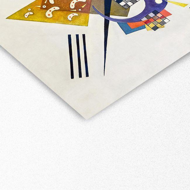 Πίνακας ζωγραφικής On white II (Auf Weiss II), Kandinsky W, λεπτομέρεια