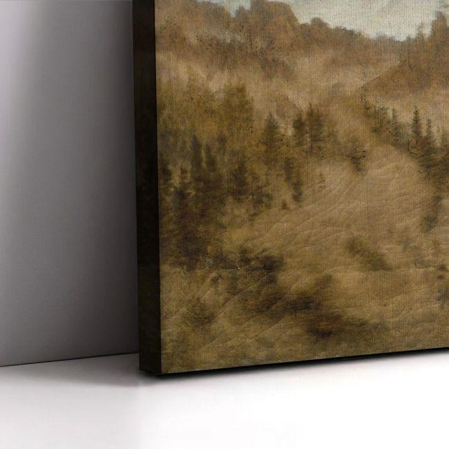 Canvas printΠίνακας ζωγραφικήςLandscape in the Bohemian mountains, Caspar D. F.