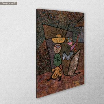 Canvas print Traveling circus Klee P View 1 2