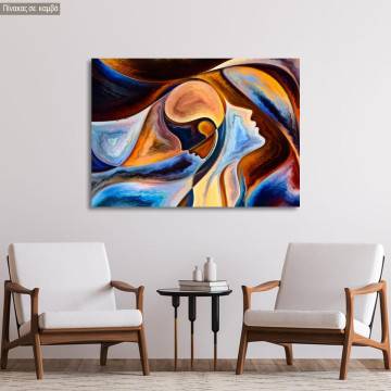 Canvas print Evolving inner Framed canvas View 1 2