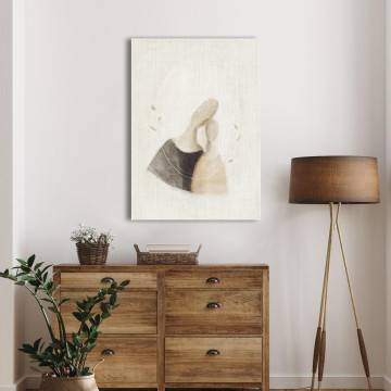 Canvas print Love more Framed canvas View 1 2