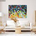 Canvas print, Full palette abstract