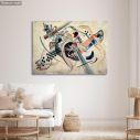 Canvas print Composition 224 (On white), Kandinsky W.