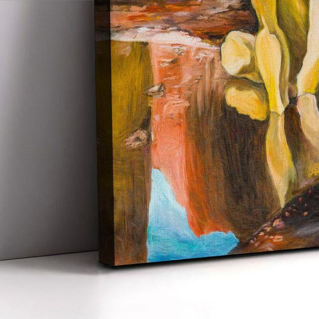 Πίνακας ζωγραφικής Metamorphosis of Narcissus reart (original by S. Dali)