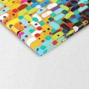 Πίνακας σε καμβά Full palette abstract, τετράγωνος, λεπτομέρεια