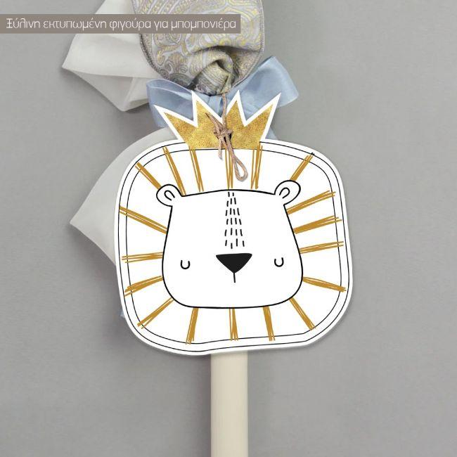 Ξύλινο τυπωμένο ουράνιο τόξο, love stars