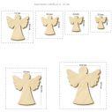 Wooden figure little angel