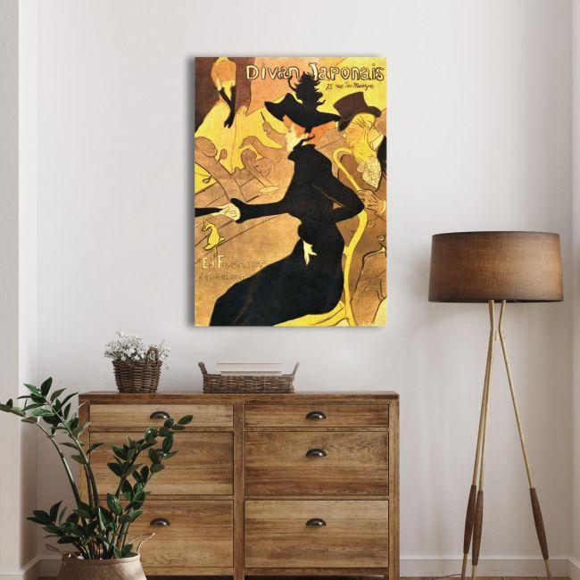 Πίνακας ζωγραφικής Divan Japonais, Henri Toulouse Lautrec