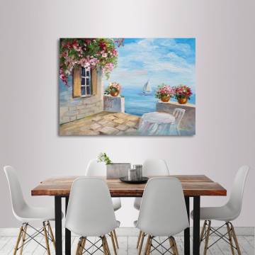 Canvas print Sunday of July Framed canvas View 1 2