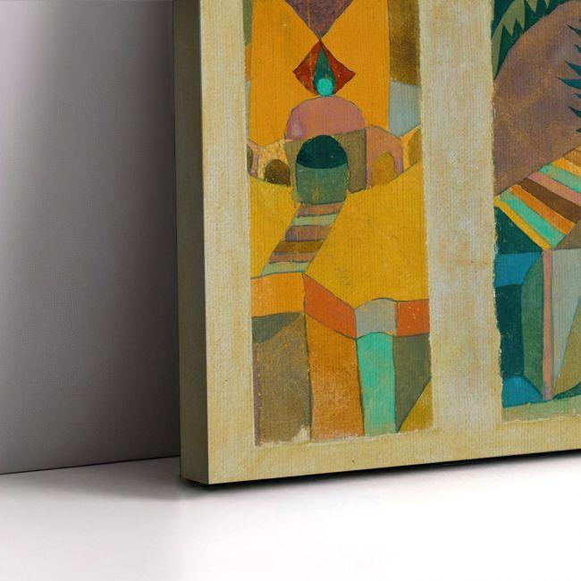 Πίνακας ζωγραφικής Temple gardens, Klee P, λεπτομέρεια