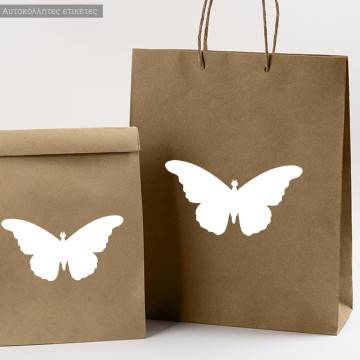 Sticker label silhouette Your design 2