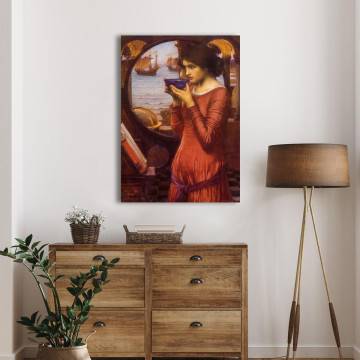 Canvas print Destiny Waterhouse J. W. Framed canvas View 1 2
