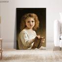 Canvas print The story book, Bouguereau W. A.