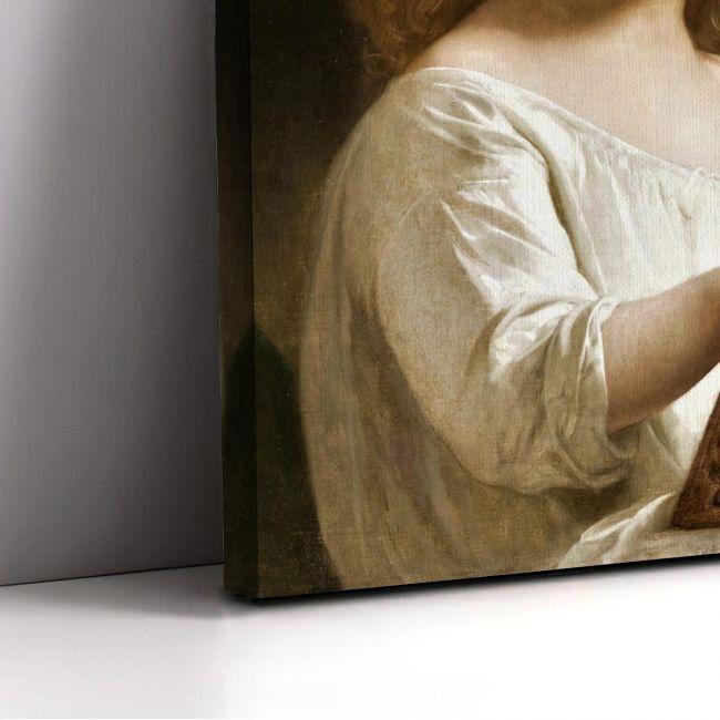 Canvas print The story book, Bouguereau W. A.