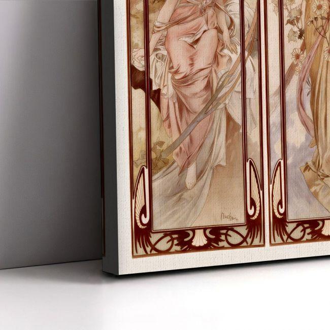 Canvas print Times of day, Mucha A.